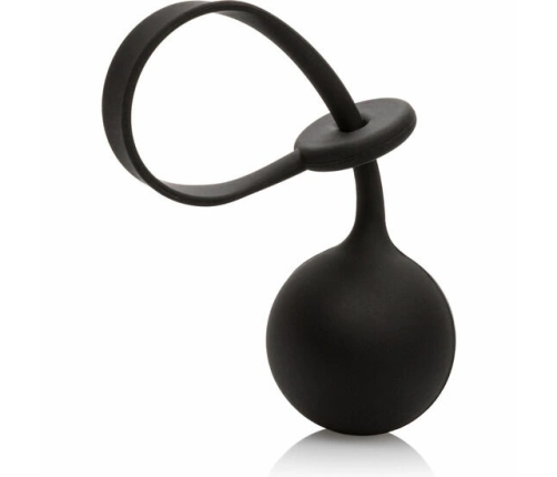 CalExotics Weighted Lasso Silicone Ring 4.5cm 110g Adjustable Black