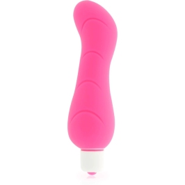 Dolce Vita G-Spot Pink Silicone Intimate Massager 7-Mode 122mm Waterproof