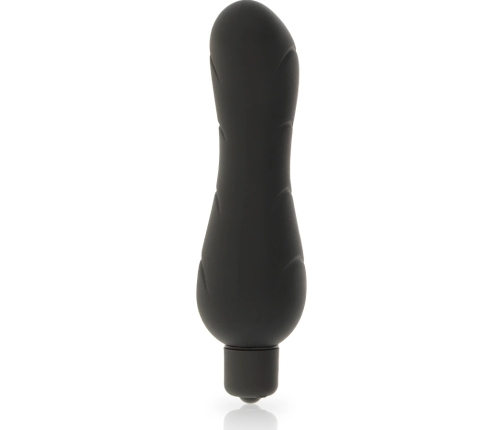 Dolce Vita G-Spot Intimate Device Black Silicone 7-Mode Compact 122mm