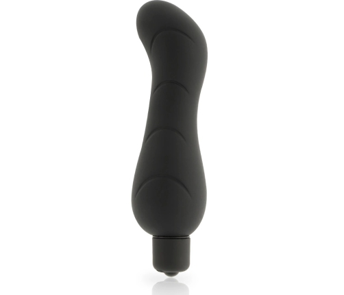 Dolce Vita G-Spot Intimate Device Black Silicone 7-Mode Compact 122mm