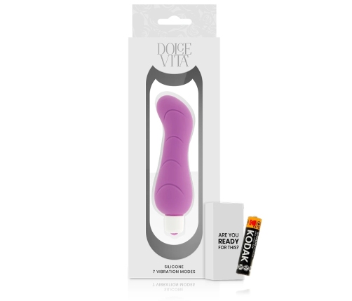 Dolce Vita G-Spot Intimate Machine Silicone Purple 7 Modes 122x40mm