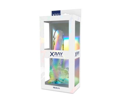 XRAY Transparent Intimate Model 18.5 cm - Flexible, Odorless, Jelly Material