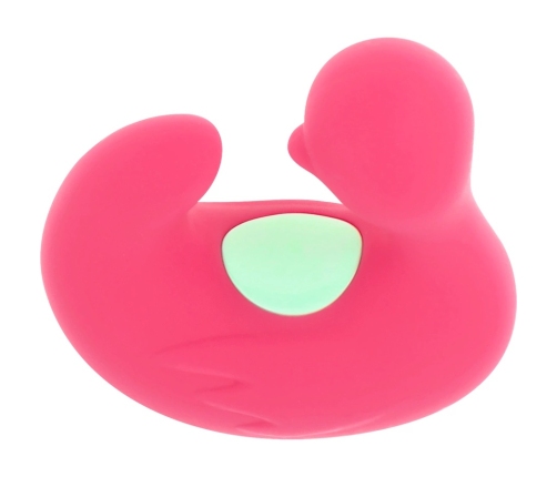 Happy Loky DuckyMania Rechargeable Silicone Finger Massager, Compact
