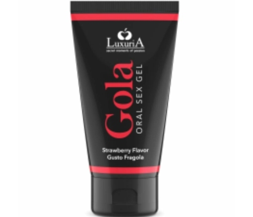Intimateline Luxuria Strawberry Flavored Oral Gel 50ml - Moisturizing Formula