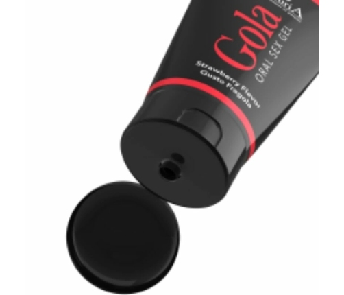 Intimateline Luxuria Strawberry Flavored Oral Gel 50ml - Moisturizing Formula