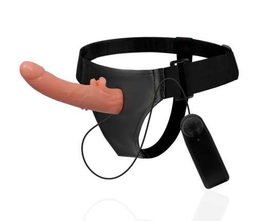 Harness Attraction Hector Intimate System 20 cm Vibrating & Rotating, Black