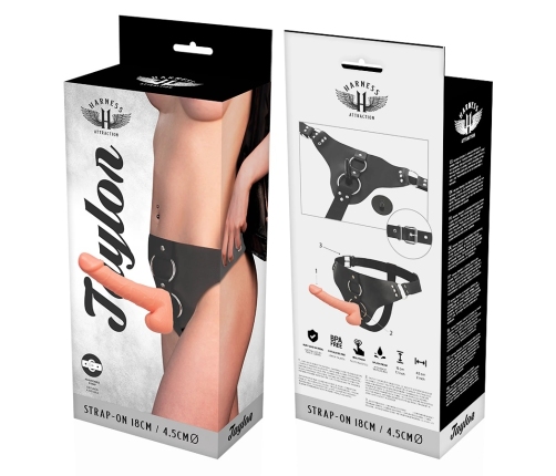 Harness Attraction Taylor Deluxe 18 cm Adjustable Intimate Harness Set