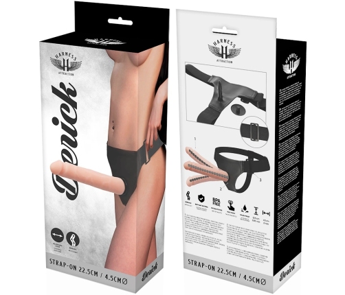 Harness Attraction Derick Articulable Intimate System Flesh 22.5cm