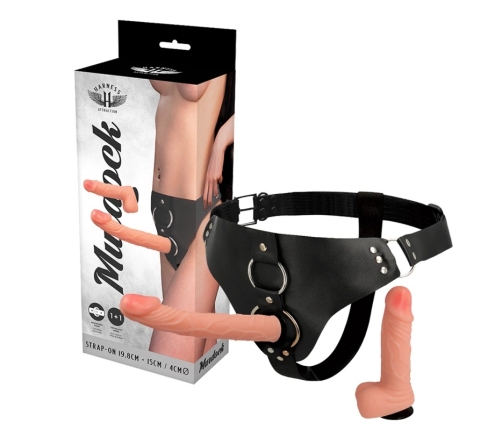 Harness Attraction RNES Murdock Set Adjustable System 19.8 & 15 cm Black