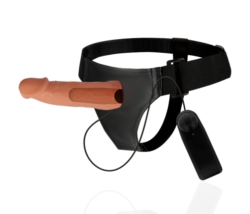 HARNESS ATTRACTION - ARNÉS  HUECO WILLIAN CON VIBRADOR 17 CM -O- 4.5 CM