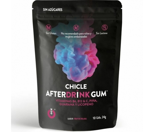 WUG After Drink Functional Chewing Gum Lemon-Pineapple 10 pcs