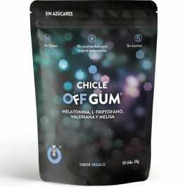 WUG Gum OFF - Valerian, L-Tryptophan, Lemon Balm & Melatonin, 10 pcs