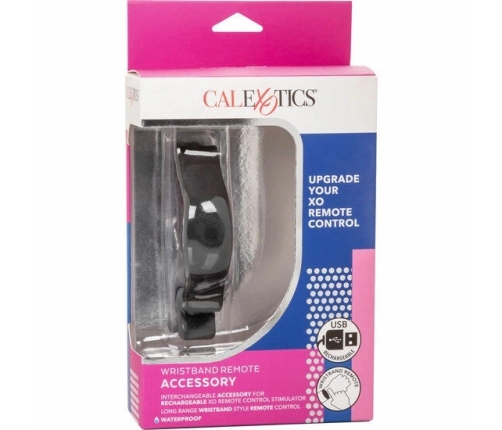 CalExotics Wristband Remote Accessory - Rechargeable, 12 Modes, Black
