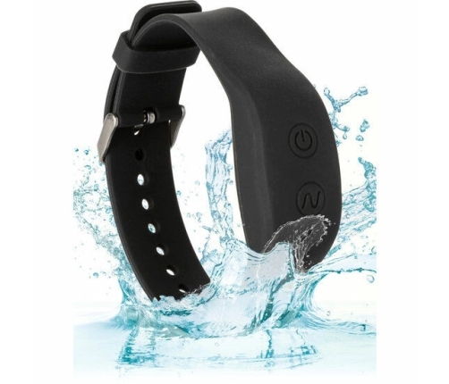CalExotics Wristband Remote Accessory - Rechargeable, 12 Modes, Black