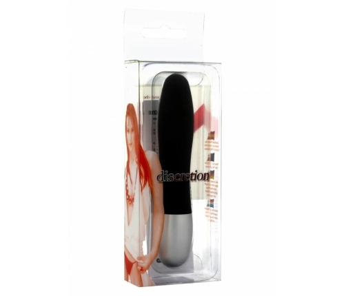 Seven Creations Discretion Compact Black Waterproof Massager 11cm