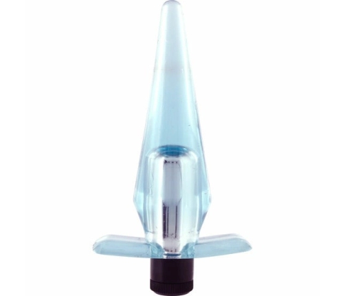 Seven Creations Compact Analogue Vibrating Plug 10cm PVC Black