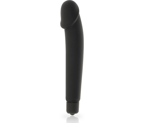 Dolce Vita Intimate Silicone Device Black 7-Mode, Waterproof, 158mm