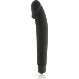 Dolce Vita Intimate Silicone Device Black 7-Mode, Waterproof, 158mm