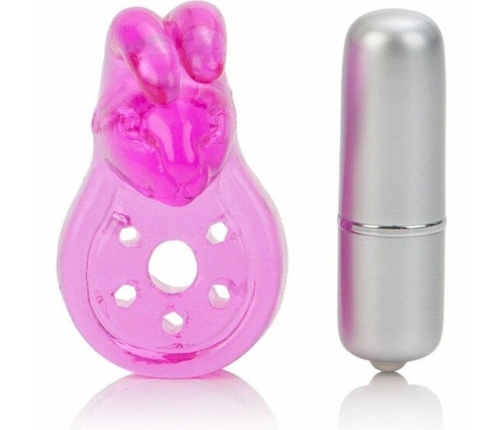 CalExotics Micro Vibe Arouser Bunny Pink Intimate Enhancer 3-Speed