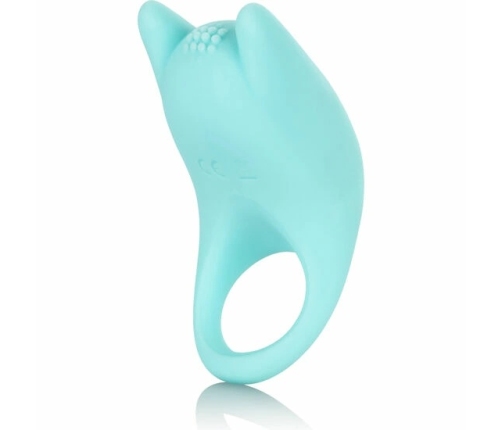 CalExotics Dual Exciter Ring Rechargeable Silicone 7 Modes Black 7.5cm