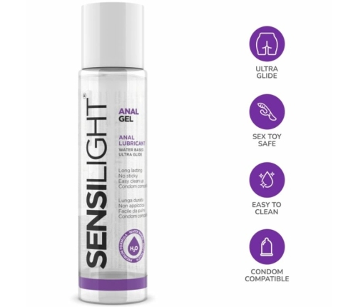 INTIMATELINE - SENSILIGHT GEL ANAL DESLIZANTE 60 ML