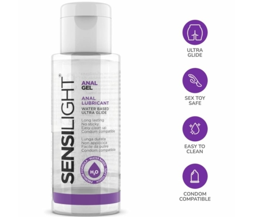 INTIMATELINE - SENSILIGHT GEL ANAL DESLIZANTE 30 ML