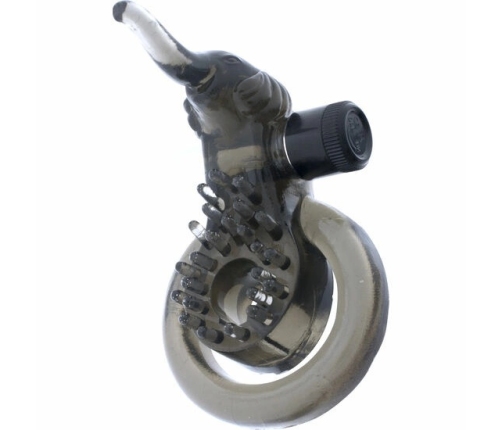 Seven Creations Vibrating Intimate Ring with Elephant-Shaped Stimulator 13cm