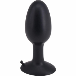 Seven Creations Roll Play Medium Silicone Plug 10 cm Black Seven Creations Roll Play Medium Silicone Plug 10 cm Black
