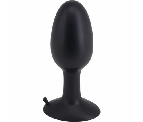 Seven Creations Roll Play Medium Silicone Plug 10 cm Black