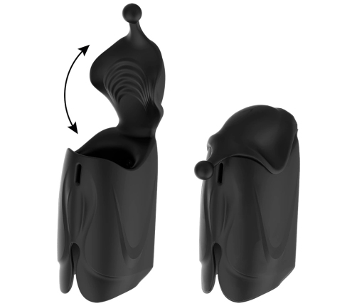JAMYJOB Head Stroker Rechargeable Gel Silicone Intimate Device 9 Modes