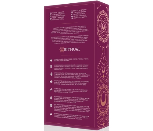 Rithual Anusara Dual Engine 2.0 Orchid - Rechargeable Silicone Massager