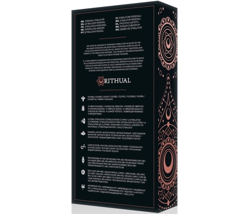 Rithual Anusara Dual Engine 2.0 Intimate Device Black Rechargeable