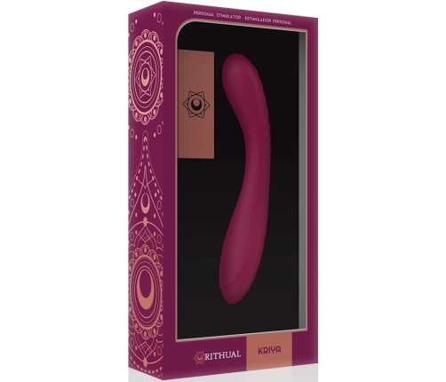 Rithual Kriya Orchid Flexible Intimate Massager Silicone Rechargeable