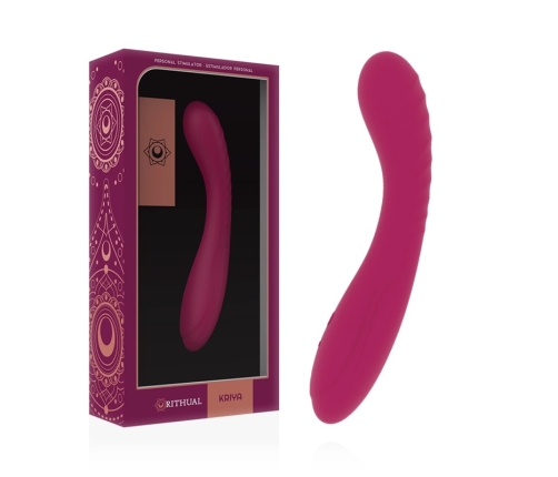 Rithual Kriya Orchid Flexible Intimate Massager Silicone Rechargeable