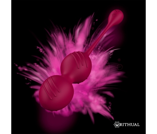 Rithual Nisha Orchid Rechargeable Vibrating Kegel Trainer - Medical Silicone