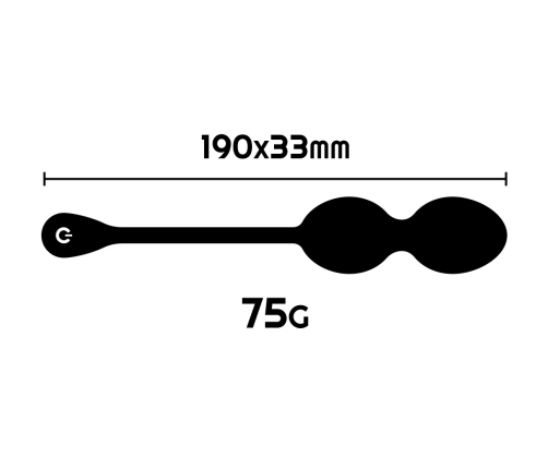 Rithual Nisha Rechargeable Kegel Trainer Black - 10 Modes, Medical Silicone