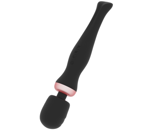 Rithual Akasha Wand 2.0 Black - Rechargeable Flexible Massager, 20 Modes