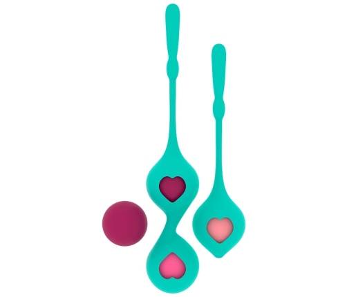 Rithual Deva Aqua Green Pelvic Floor Training Kit - 4 Weights, Silicone