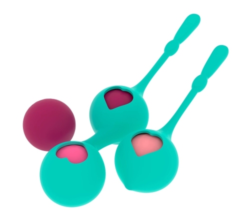 Rithual Deva Aqua Green Pelvic Floor Training Kit - 4 Weights, Silicone