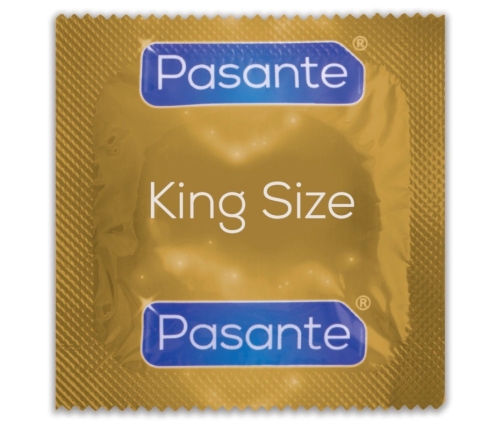 Pasante King Size XL Wide & Long Condoms 12-Pack 60mm 205mm CE Certified