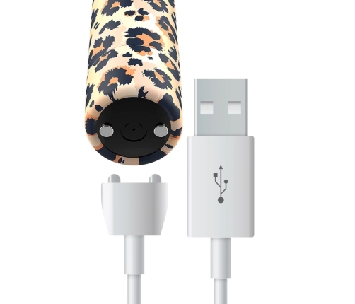 CUSTOM BULLETS - BALA RECARGABLE LEOPARD 10 INTENSIDADES