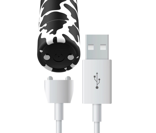 CUSTOM BULLETS - BALA RECARGABLE COW 10 INTENSIDADES