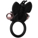 Coquette Chic Desire Black/Gold Butterfly Ring with Vibrating System 82mm