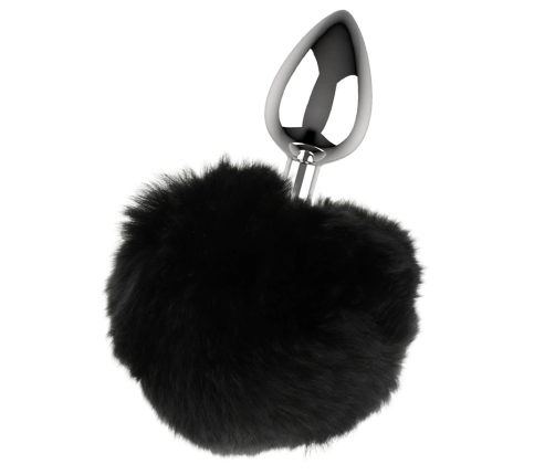 Coquette Chic Desire Metal Plug L Graphite with Crystal 2.8x4.1cm