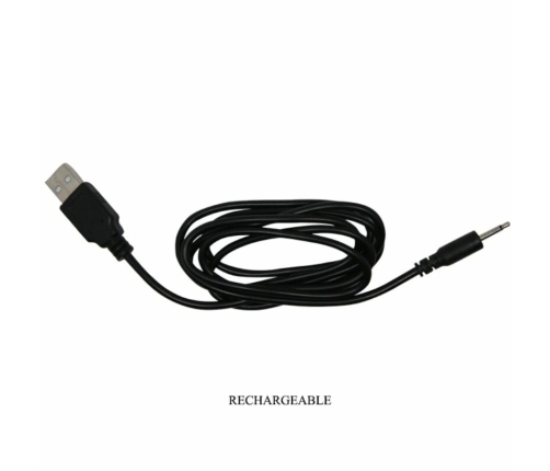 MR PLAY Rechargeable Black Prostate Model Silicone 12 Modes 127mm