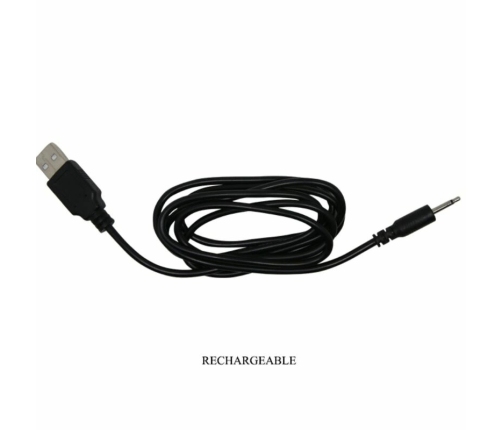 Mr. Play Black Rechargeable Anal Plug | 12-Mode Vibrating Silicone System