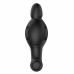 MR PLAY Silicone Vibrating Intimate Plug 10 Modes Black 11.8cm