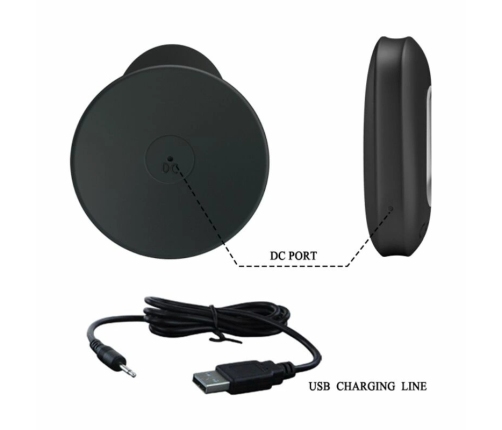 Mr Play Vibrating Anal Plug Black - 12 Modes, Remote Control, Silicone