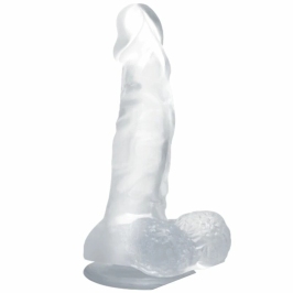 Baile Transparent Intimate Device 16.7 cm with Suction Cup & Base