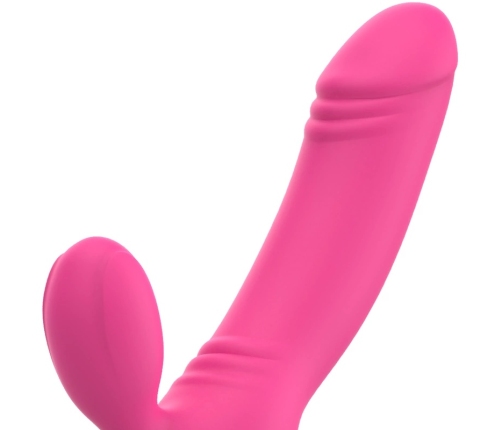 OHMAMA - BIX VIBRADOR DOBLE ESTIMULACIÓN XMAS EDITION ROSA